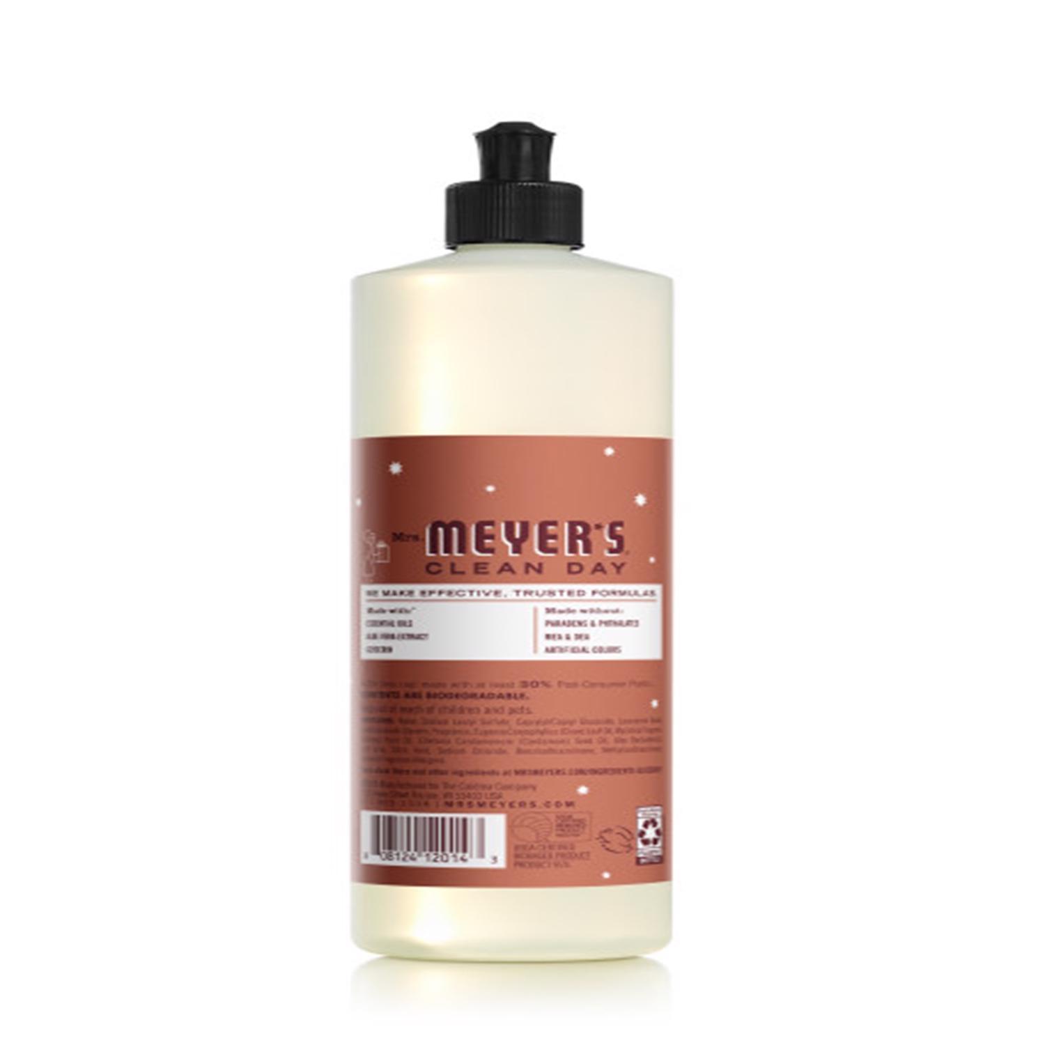 Mrs. Meyer's Clean Day Gingerbread Scent Liquid Dish Soap 16 oz (3 p)