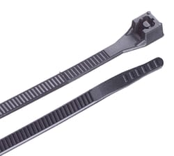 Gardner Bender 8 in. L Black Cable Tie 100 pk