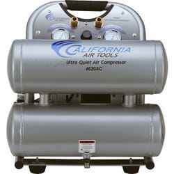 California Air Tools SP Series 4.6 gal Twin Stack Portable Air Compressor 125 psi 2 HP