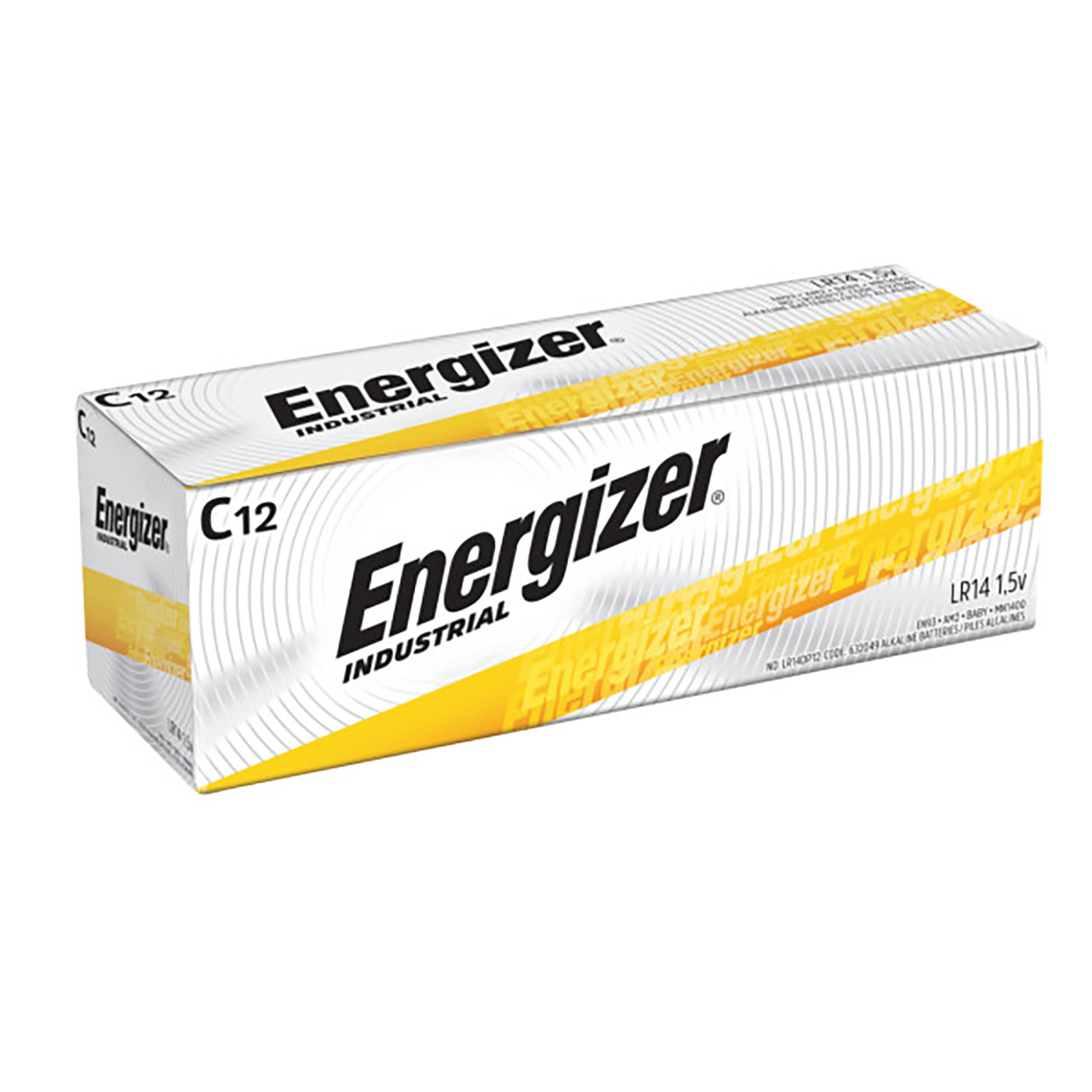 Photos - Household Switch Energizer Industrial C Alkaline Batteries 12 pk Boxed EN93 