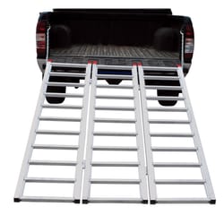 Ultra-Tow Silver Tri-fold Ramp Lawn Tractors/ATVs 1 pk