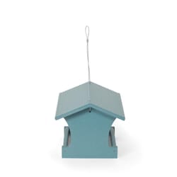 Birds Choice Bluebirds 3 lb Polyresin Hopper Feeder Bird Feeder