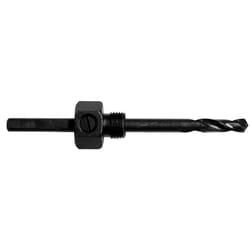Century Drill & Tool Shark Tooth 1/4 in. Bi-Metal Type A 3 in. L X 1/4 in. D Hole Saw Arbor