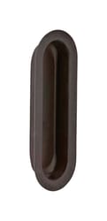 Ives 3-9/16 in. L Oil Rubbed Bronze Brass Flush Pull