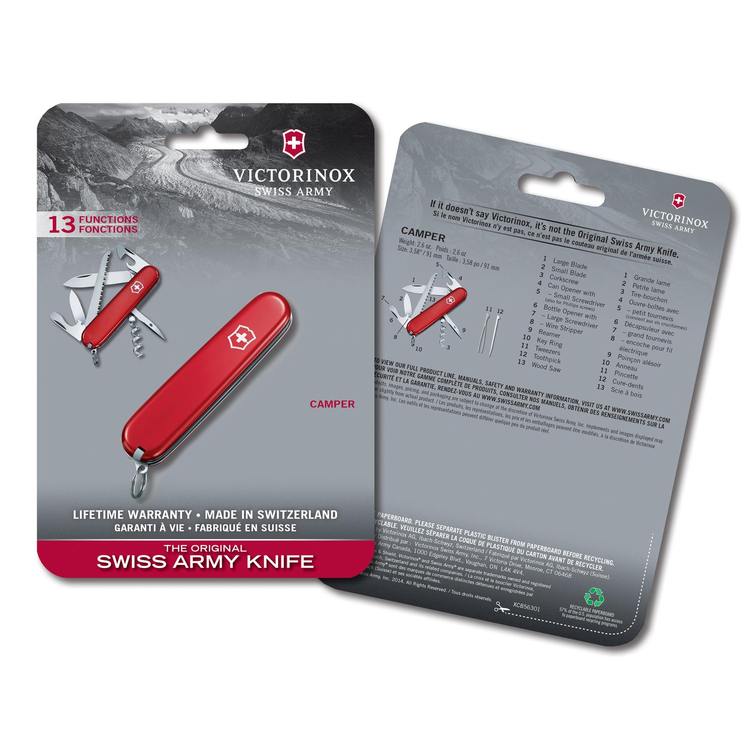 UPC 046928563012 product image for Swiss Army(r) Camper Knife (56301) | upcitemdb.com