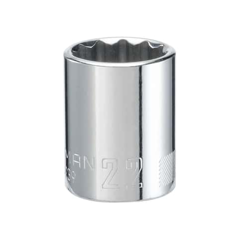 Craftsman 22mm Metric 12-Point Standard Shallow Socket