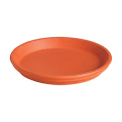 Deroma 1.2 in. H X 8.3 in. D Clay Traditional Plant Saucer Terracotta