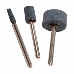 Forney Aluminum Oxide Mounted Point Set Assorted Shapes 30000 rpm 3 pc