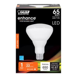 Feit BR30 E26 (Medium) LED Bulb Soft White 65 Watt Equivalence 1 pk