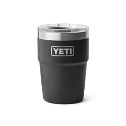 YETI Rambler 16 oz Black BPA Free Stackable Tumbler with MagSlider Lid