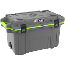 Pelican Elite Gray/Green 70 qt Cooler