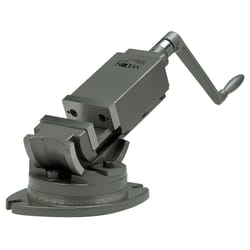 Wilton 3 in. Steel 2-Axis Angle Vise 360 deg Swivel Base