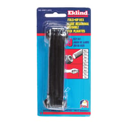 Eklind 5/64" to 1/4" SAE Fold-Up Hex Key Set 9 pc