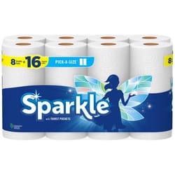 Sparkle Pick-A-Size Paper Towels 110 sheet 2 ply 8 pk