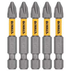 DeWalt Max Fit Phillips #2 X 2 in. L Screwdriver Bit Set Steel 5 pk