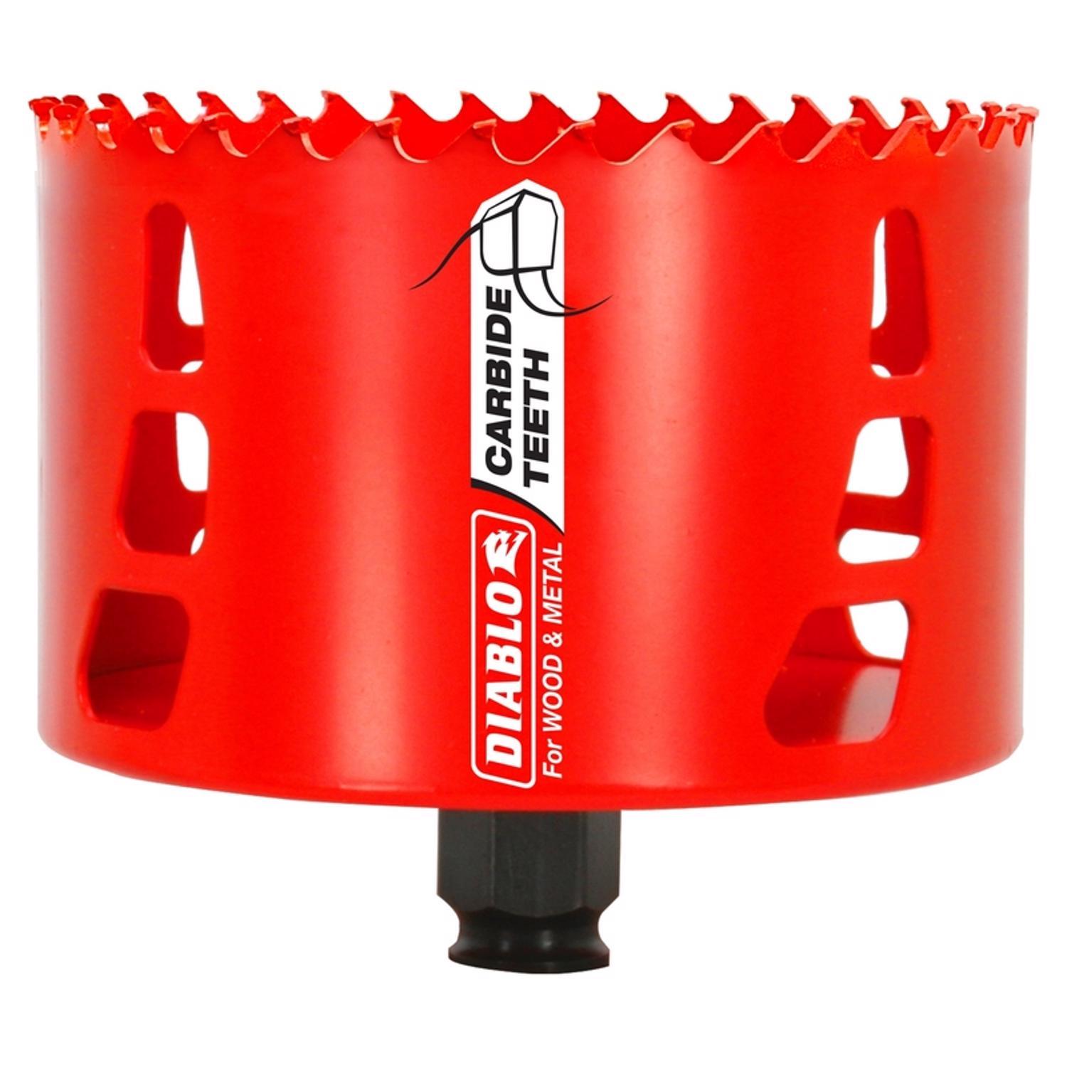 Diablo Snap-Lock Plus 4-1/8 in. Carbide Tipped Hole Saw 1 pk Sansujyuku sansujyuku.com
