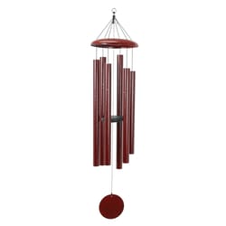 Corinthian Bells Ruby Splash Aluminum 56 in. Wind Chime