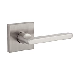 Baldwin Reserve Square Lever Satin Nickel Privacy Lever Right or Left Handed