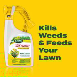 Scotts Liquid Turf Builder Weed & Feed Lawn Fertilizer For Multiple Grass Types 6000 sq ft