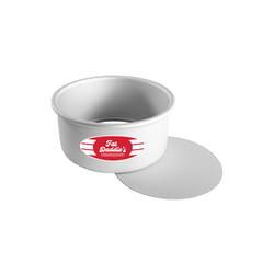 Fat Daddio's 6 in. Cake Pan Silver 1 pc