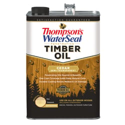 Thompson's WaterSeal Penetrating Timber Oil Semi-Transparent Cedar Penetrating Timber Oil 1 gal