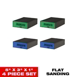 Diablo 5 in. L X 3 in. W X 1 in. Assorted Grit Extra Fine Large Flat Edge Sanding Sponge