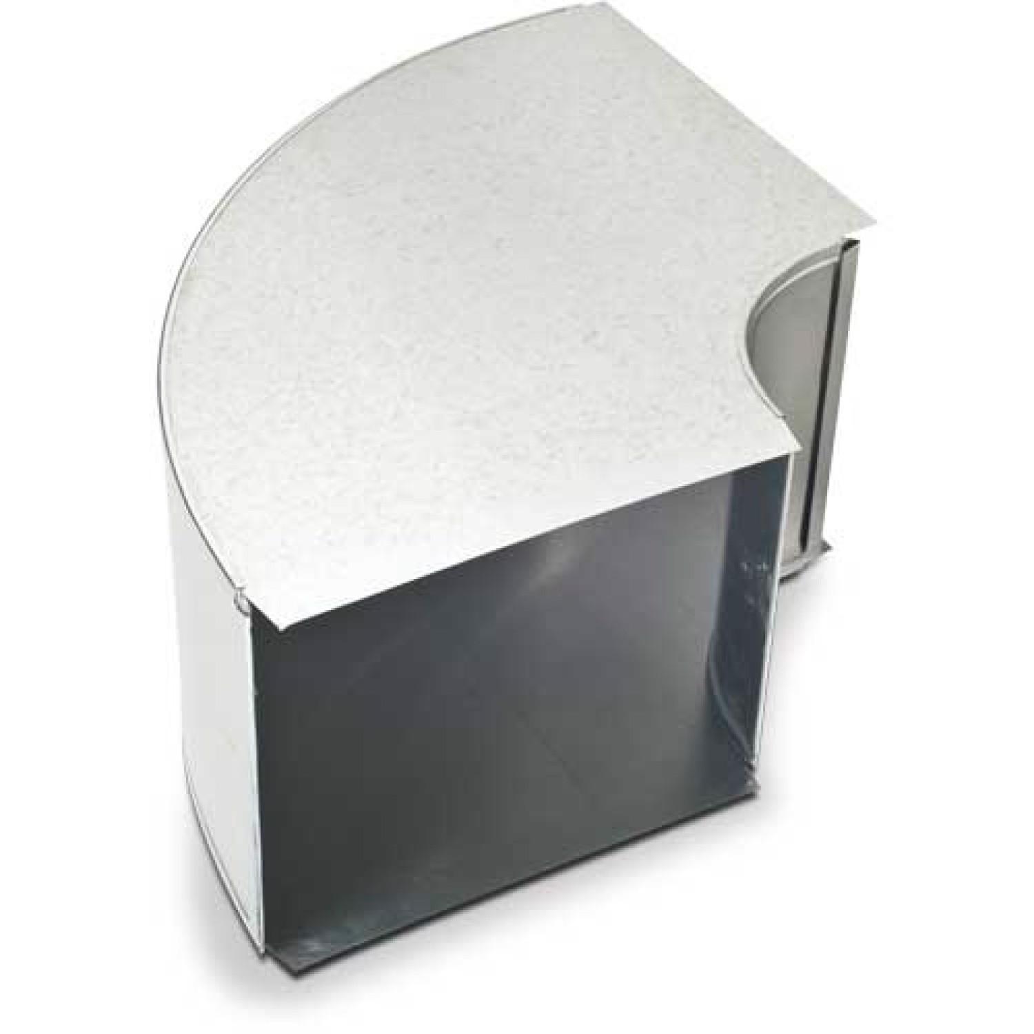 Heating & Cooling Products 90 deg Galvanized Steel Flat Duct Elbow Sansujyuku sansujyuku.com