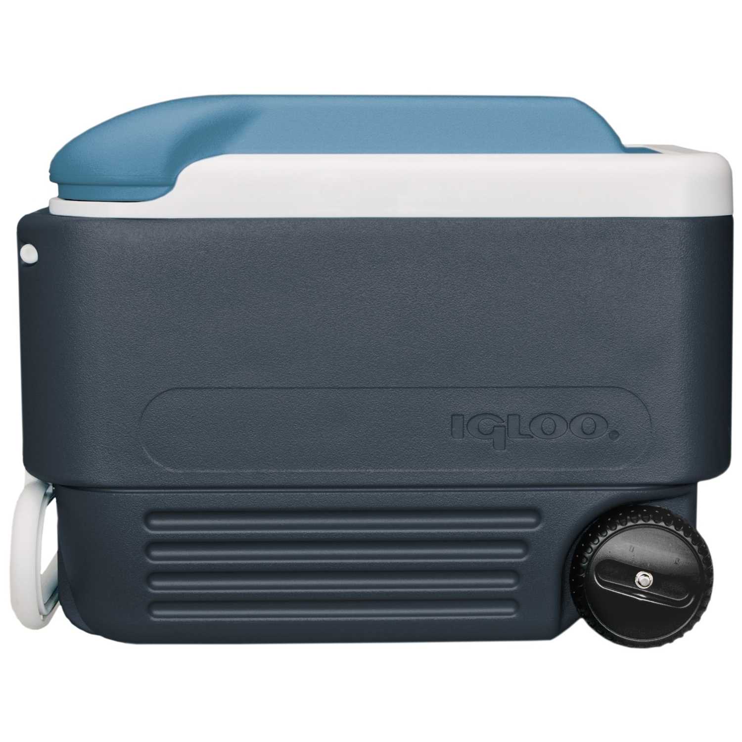 Igloo MaxCold Roller Cooler 40 qt. Blue - Ace Hardware