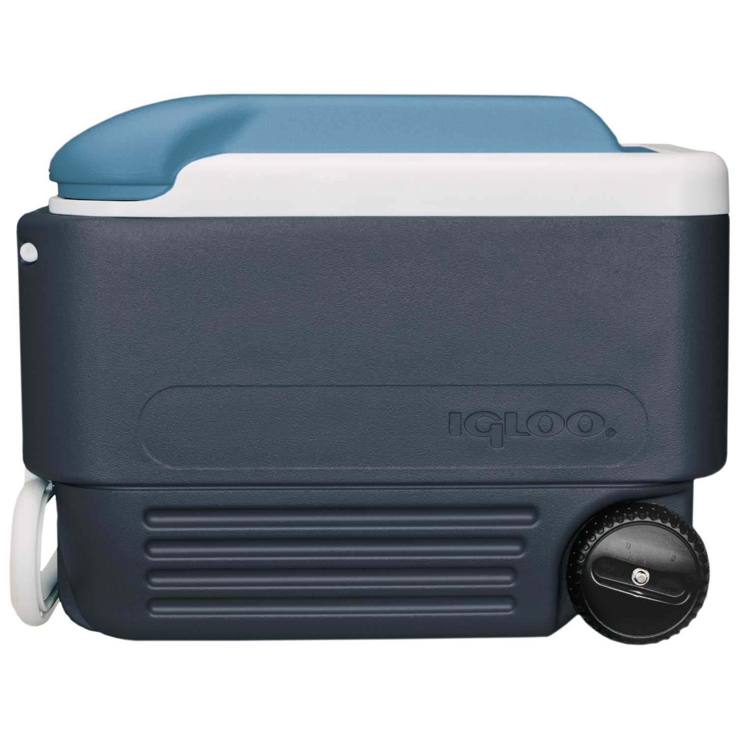 Igloo MaxCold Roller Cooler 40 qt. Blue Ace Hardware