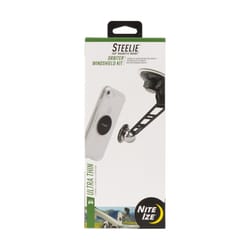 Nite Ize Steelie Black Ultra Strong Windshield Kit For All Mobile Devices