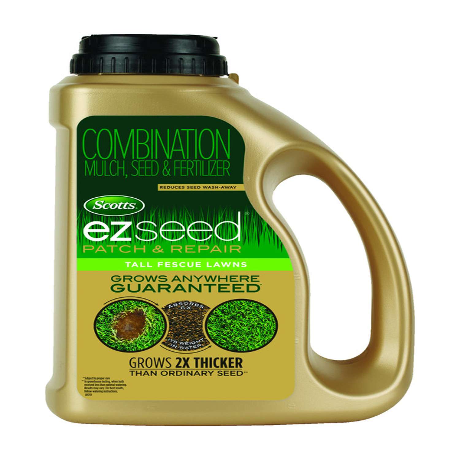 Scotts EZ Seed Tall Fescue Grass Sun or Shade Seed/Fertilizer/Mulch ...