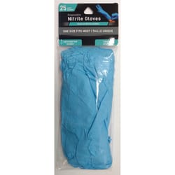 Jacent Nitrile Disposable Gloves One Size Fits Most Blue Powder Free 24 pk