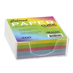Bazic Products 2.95 in. W X 2.95 in. L Assorted Paper Cube 1 pad