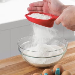 Tovolo Candy Apple Nylon/Stainless Steel 1-Cup Scoop and Sift