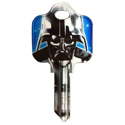 Hillman Star Wars Darth Vader House/Padlock Universal Key Blank Single For