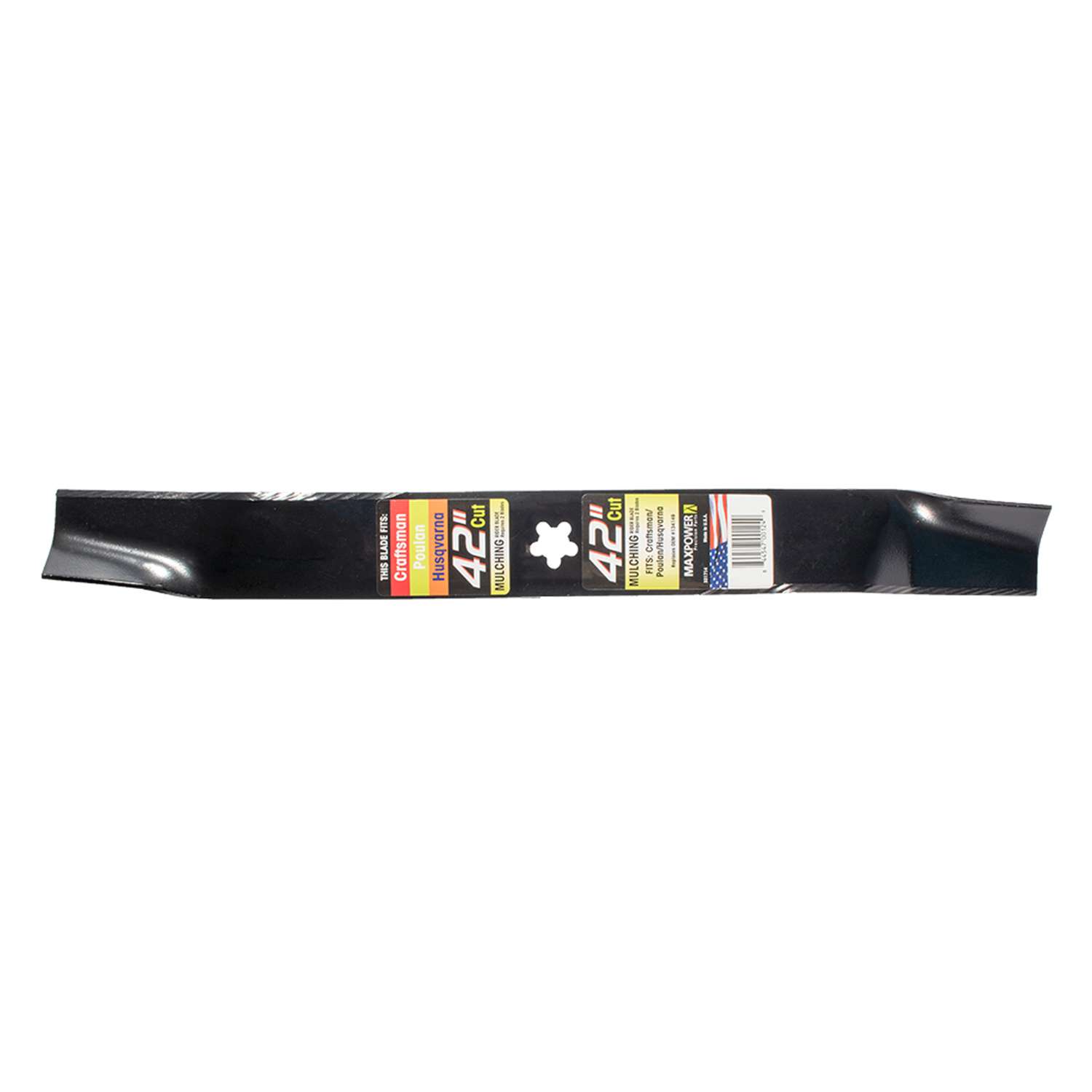 MaxPower 42 in. Mulching Mower Blade For Riding Mowers 1 pk Ace Hardware