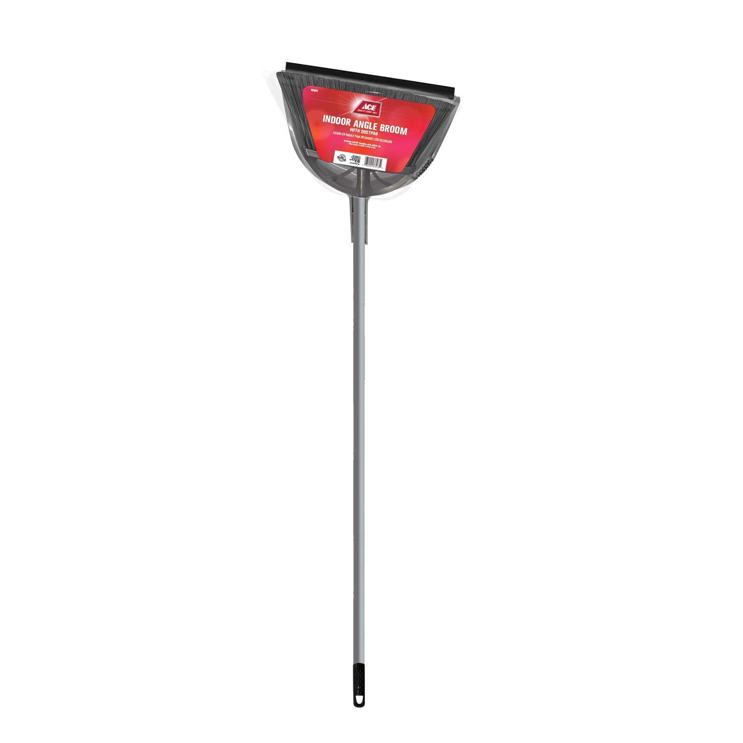 Ace 13 in. W Soft Fiber Broom with Dustpan Ace Hardware