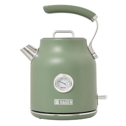 Haden Dorset Green Retro Stainless Steel 1.7 L Electric Tea Kettle