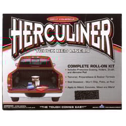 Herculiner  Black  Truck Bed Coating Kit  1 gal. 