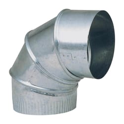 Imperial 3 in. D X 3 in. D Adjustable 90 deg Galvanized Steel Elbow Exhaust