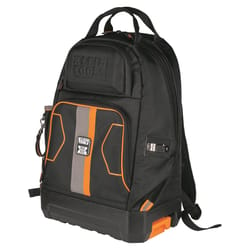 Klein Tools Black Electrician Backpack 20.5 in. H X 10 in. W