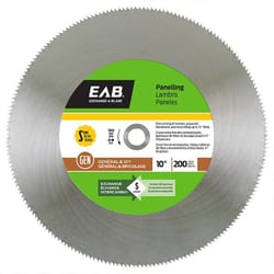 Exchange-A-Blade 10 in. D X 5/8 in. General Steel Finishing Saw Blade 200 teeth 1 pc