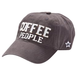 Pavilion We People Coffee People Baseball Cap Dark Gray One Size Fits All