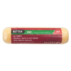 Ace Better Knit 9 in. W X 3/8 in. Paint Roller Cover 1 pk