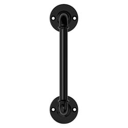 National Hardware 10.5 in. L Black Steel Gate Handle 1 pk