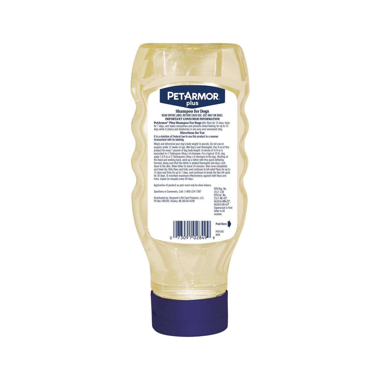 Petarmor 2024 flea shampoo