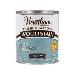 Varathane Premium Vintage Aqua Oil-Based Fast Dry Wood Stain 1 qt