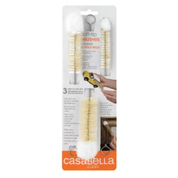 Casabella Soft Bristle Metal Handle Bottle Brush