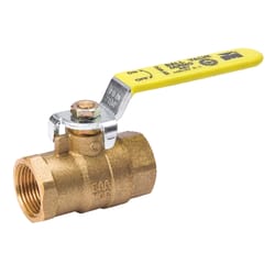 B&K ProLine 3/4 in. Brass FIP Ball Valve Full Port Lever