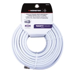 Monster Just Hook It Up 100 ft. Video Coaxial Cable